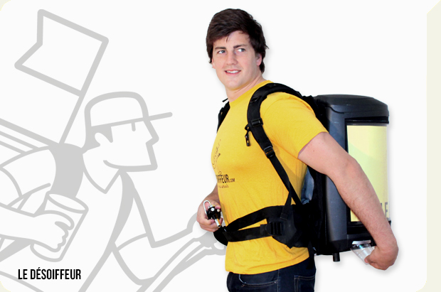 sac à dos isotherme contenant un fut de 11L lui permettant de se déplacer tout en proposant au public, une boisson fraiche ou chaude, gazeuse ou non