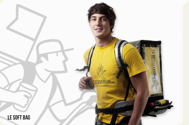 sac à dos isotherme contenant un fut de 11L lui permettant de se déplacer tout en proposant au public, une boisson fraiche ou chaude, gazeuse ou non